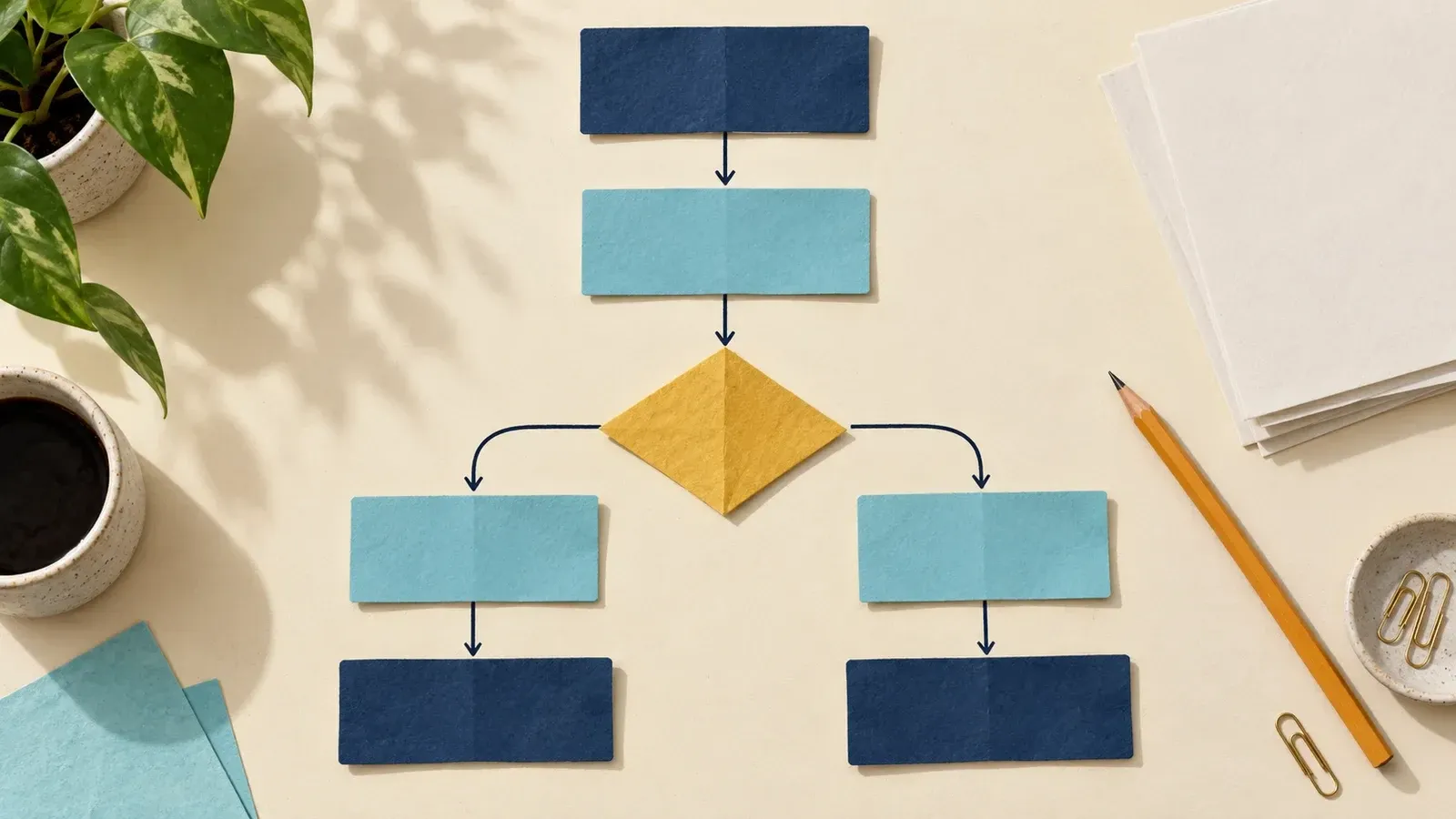 Create an editable flowchart from text with draw.io